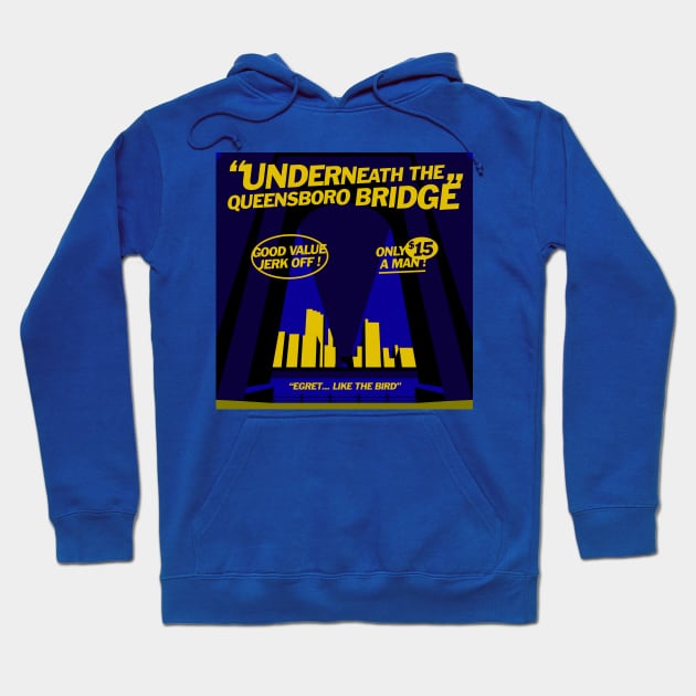 Norm Macdonald Podcast : Underneath The Queensboro Bridge Hoodie by Comedy and Poetry